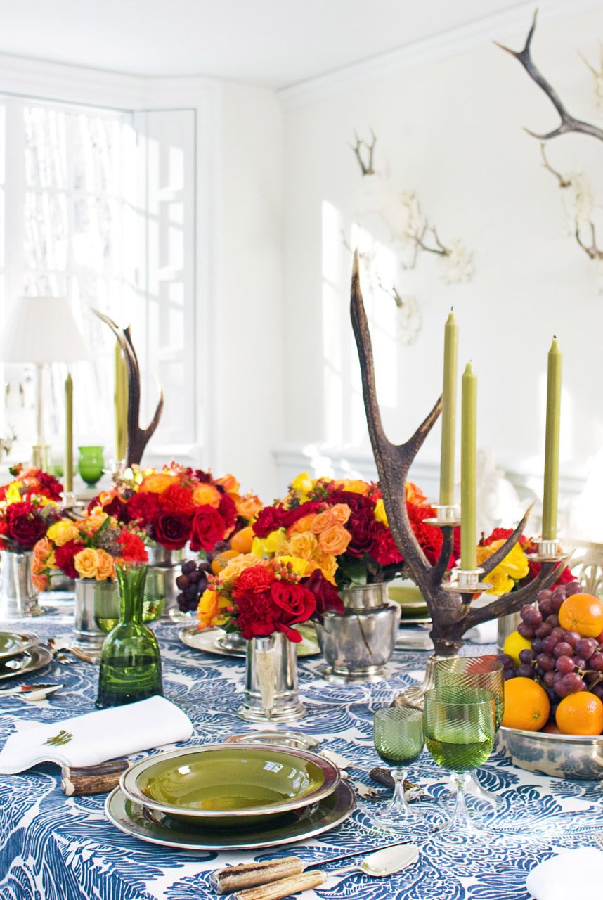 carolyn roehm fall tablescape