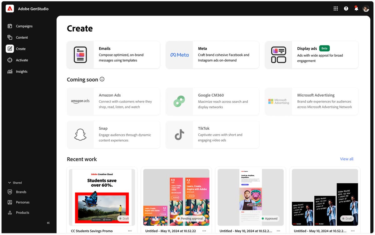 Adobe Launches GenStudio for Performance Marketing to Accelerate Campaigns for Marketing and Creative Teams with Generative Artificial Intelligence and Deep Insights