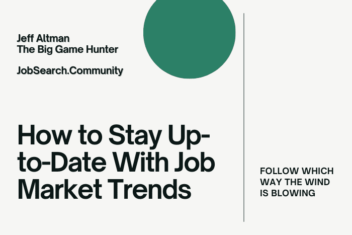 How to keep up to date with job market trends