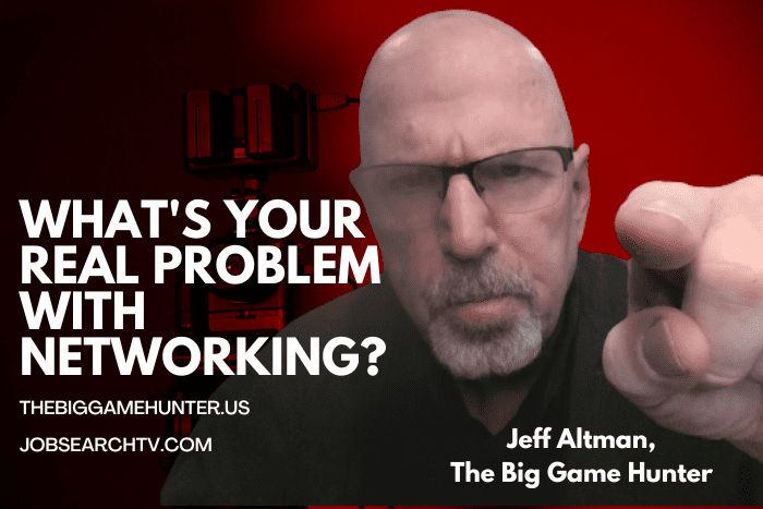 What is your real problem with networking?