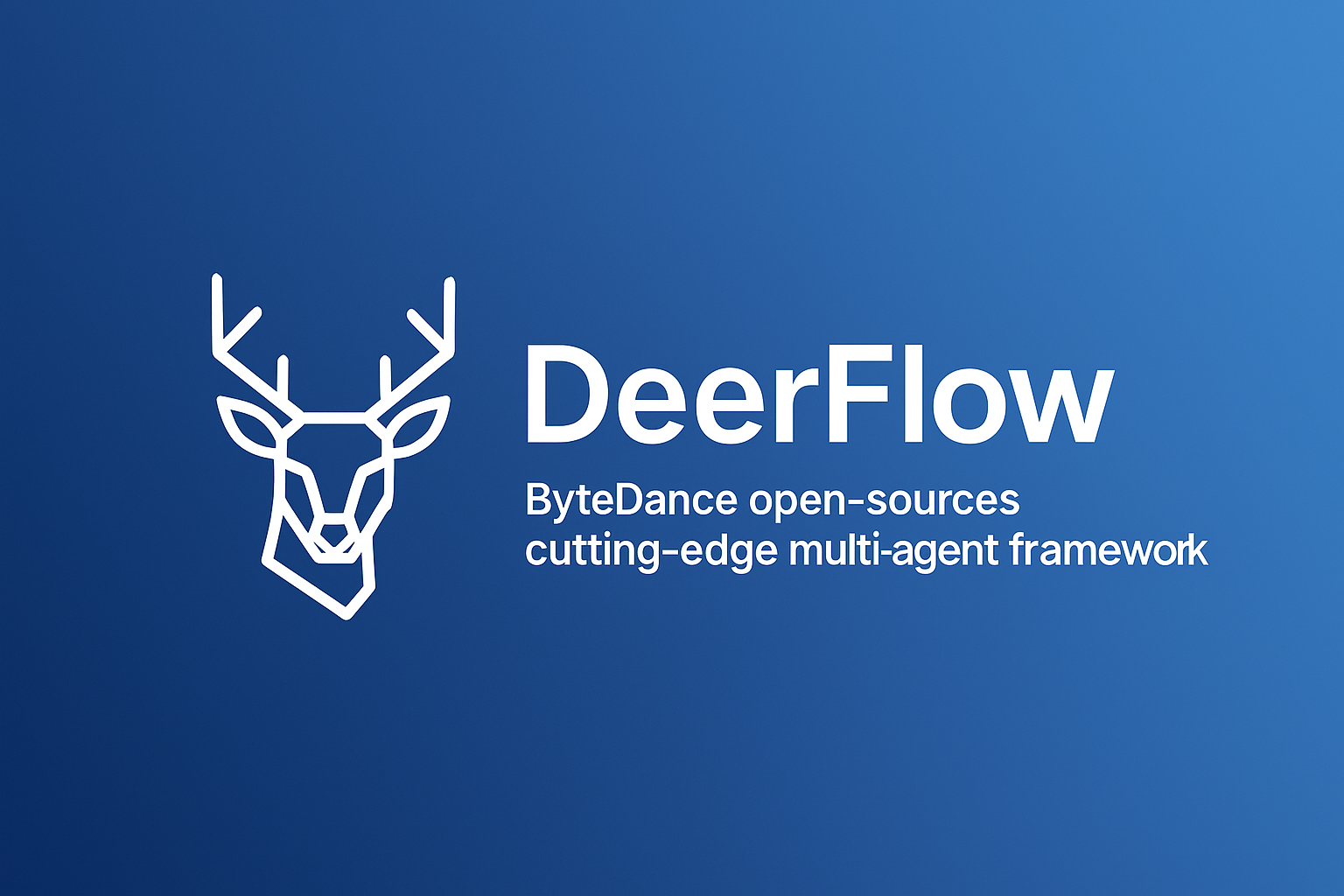 Bytedance Open Sources DeerFlow: A modular Multi-Agent framework for deep research automation