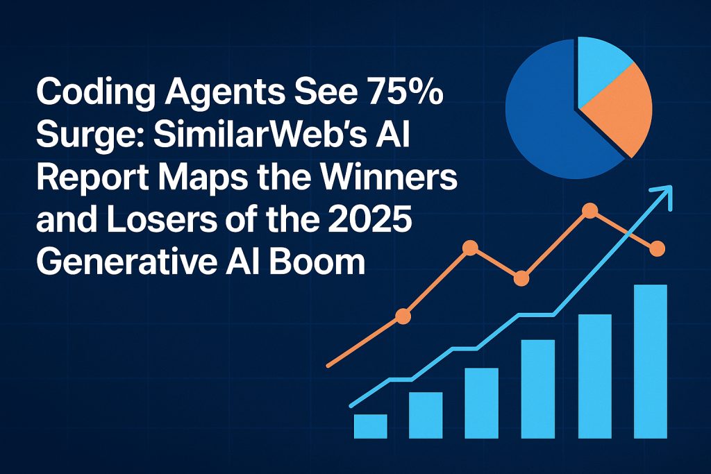 Coding agents See 75% Surge: LigendWebs AI use report highlights the sectors that win and lose in 2025's generative AI Boom