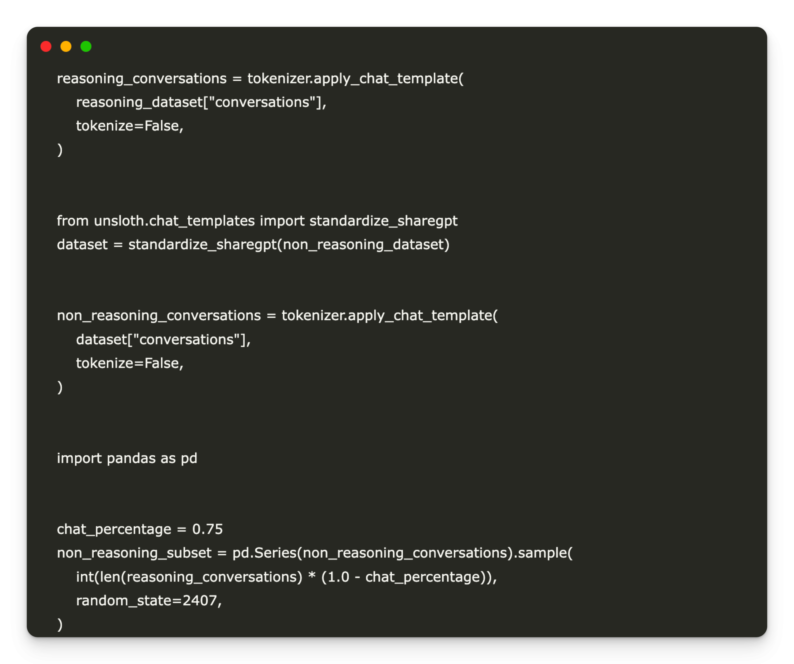 A step-by-step coding guide to effective fine tuning of QWEN3-14B using Unloth AI on Google Colab with mixed data sets and Lora optimization