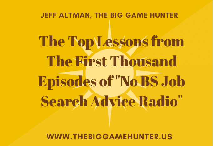 The top lessons from the first thousand episodes