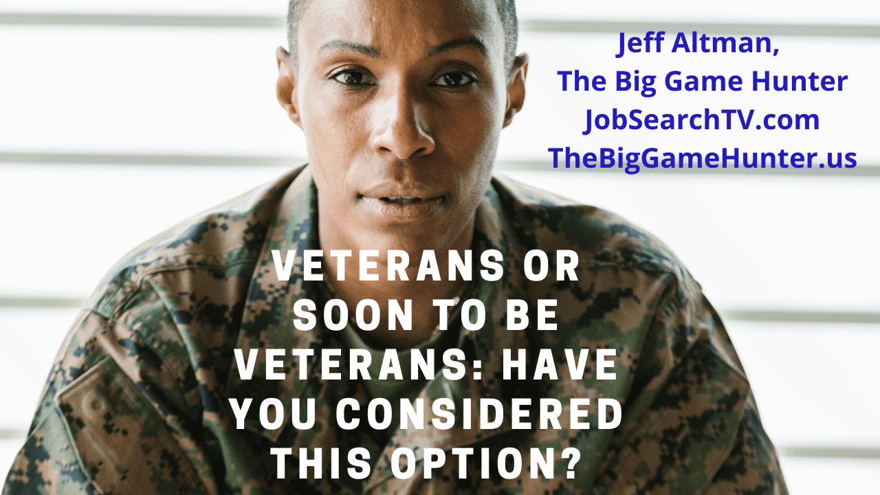 Veterans or soon to be veterinarians: Have you considered this opportunity?
