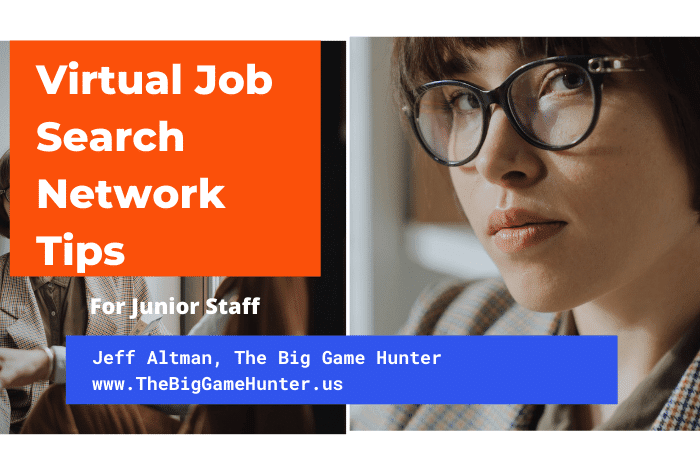 Virtual Job Search Networking Tips for Junior Personal